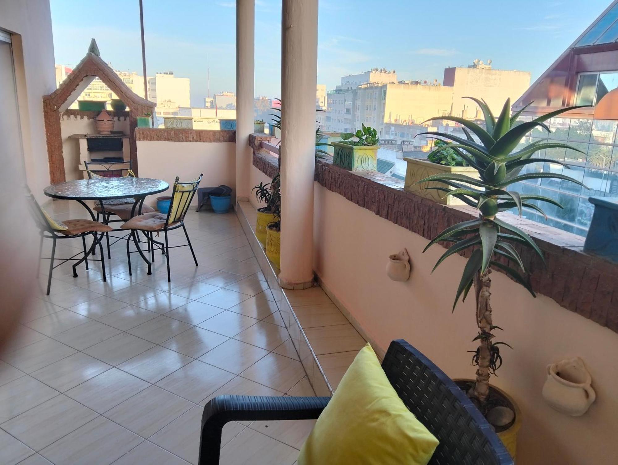Appart Najia Au Centre Kenitra Avec Grande Terrasse Экстерьер фото