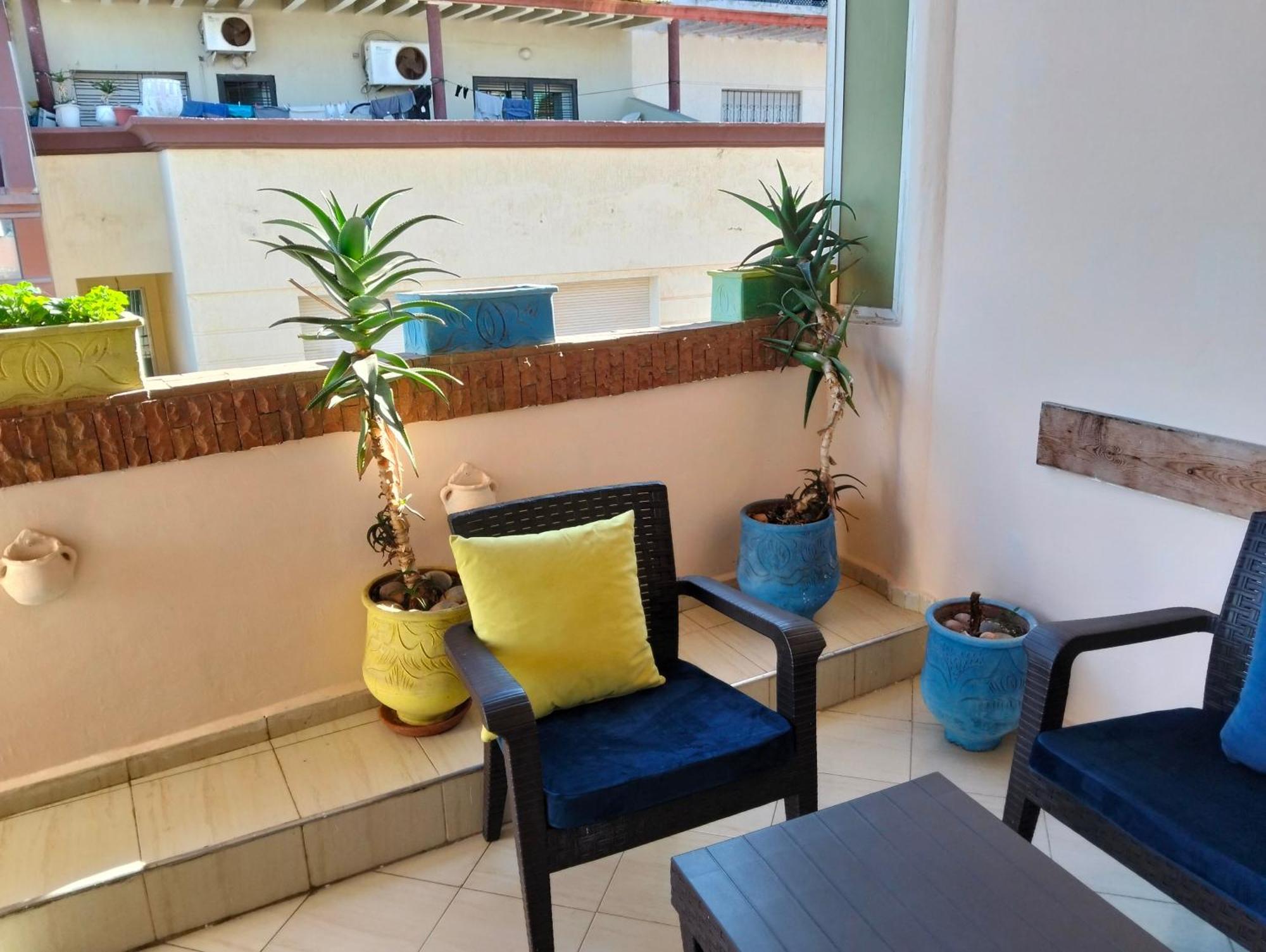 Appart Najia Au Centre Kenitra Avec Grande Terrasse Экстерьер фото